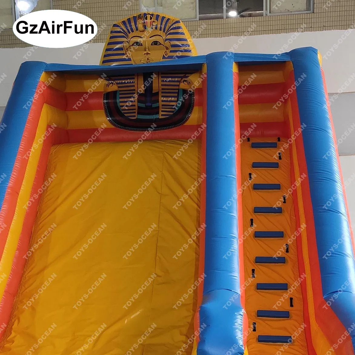 Customized commercial indoor and outdoor playground single slide inflatable slide kids dry slide