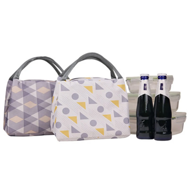 Portable  food warmer lunch bag for women insulated thermo bag lunch bag