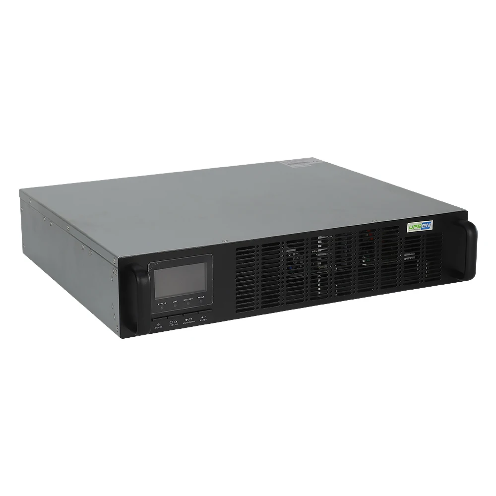 Rack Mount High Frequency Online 220v 1kva Single Phase Ups Power Supply Built-in Battery For Home