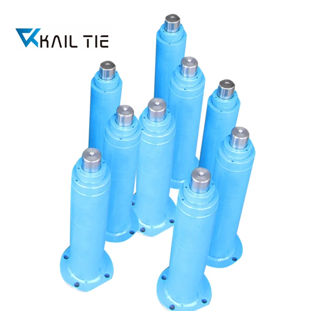telescopic hydraulic cylinder 5 stage long stroke hydraulic cylinder