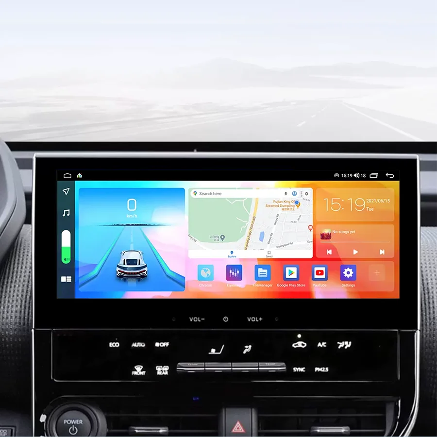 12.3 Inch Android 12 System Car Stereo Radio Android Original Style 7862S 8Core Bt5.1 Dts Car Multimedia Player For Toyota Bz4x