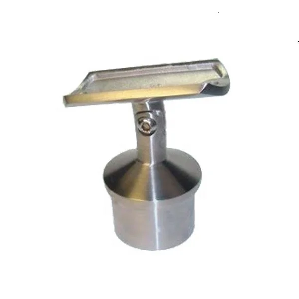 Stainless Steel Fixed Straight Saddle Hand Railing Bracket