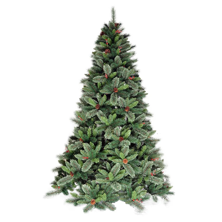 Arbol De Navidad Co-Arts Christmas Decoration 7ft Pencil Christmas Tree And Pine Nuts With Berries For Sale Sapin De Noel