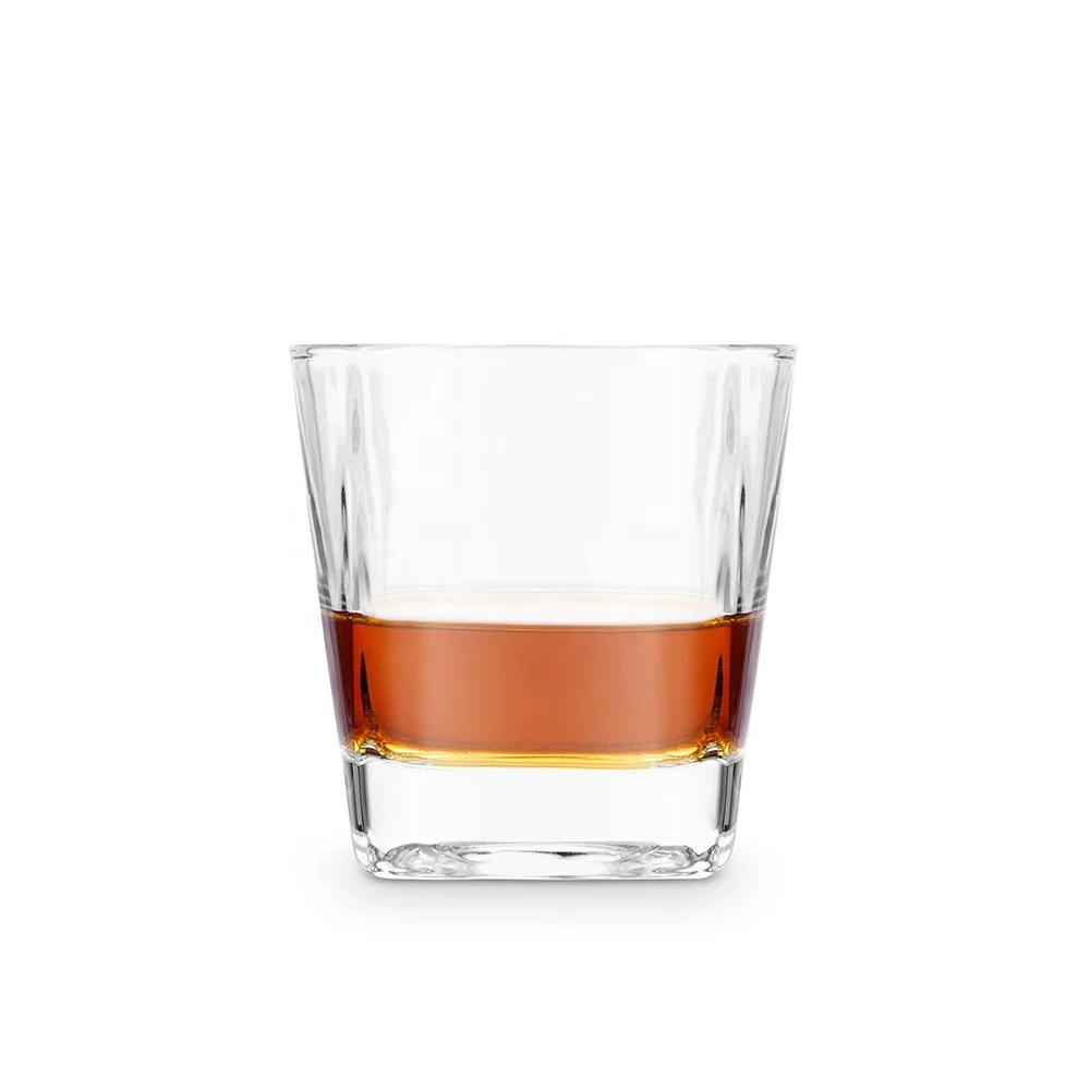 Classic Nordic Bar Whisky Glass Spirits Juice Water Glass Custom Logo Premium Libbey Square Whiskey Glass