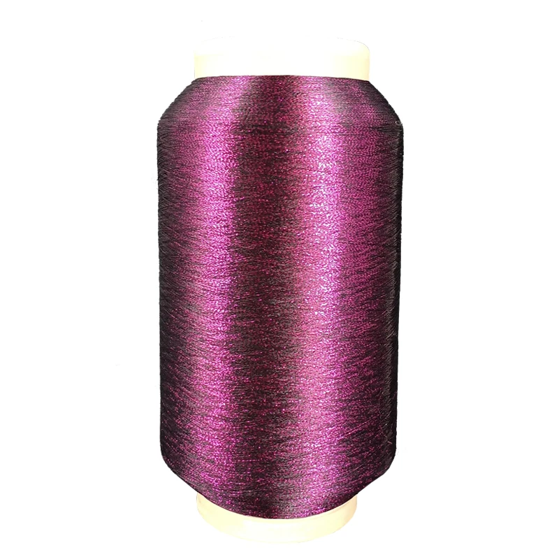 75D MH Type Metallic Yarn for lace MX Type Metallic Yarn Metallic Thread For Weaving