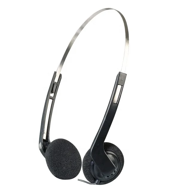 Cheap aviation headset disposable airline headphones from China factory