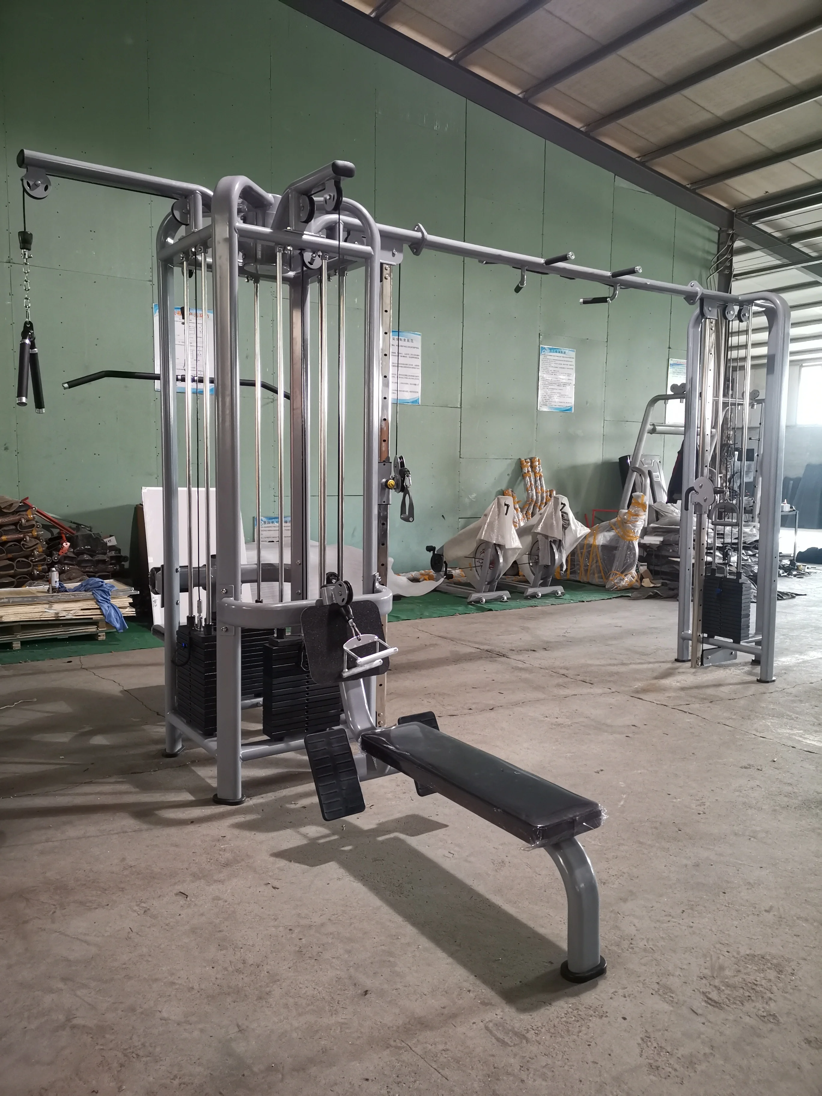 Professional Exercise Fitness Machine Commercial Gym Equipment Multi-functional Trainer 5 Station