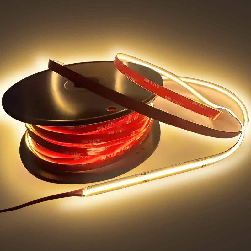 High Cri ra 90 95 98 COB 2700K 3000K 4000K 6000K CCT 2700-6500K 5mm 8mm 10mm 24v 12v 320 480 528 608 320led COB led strip light