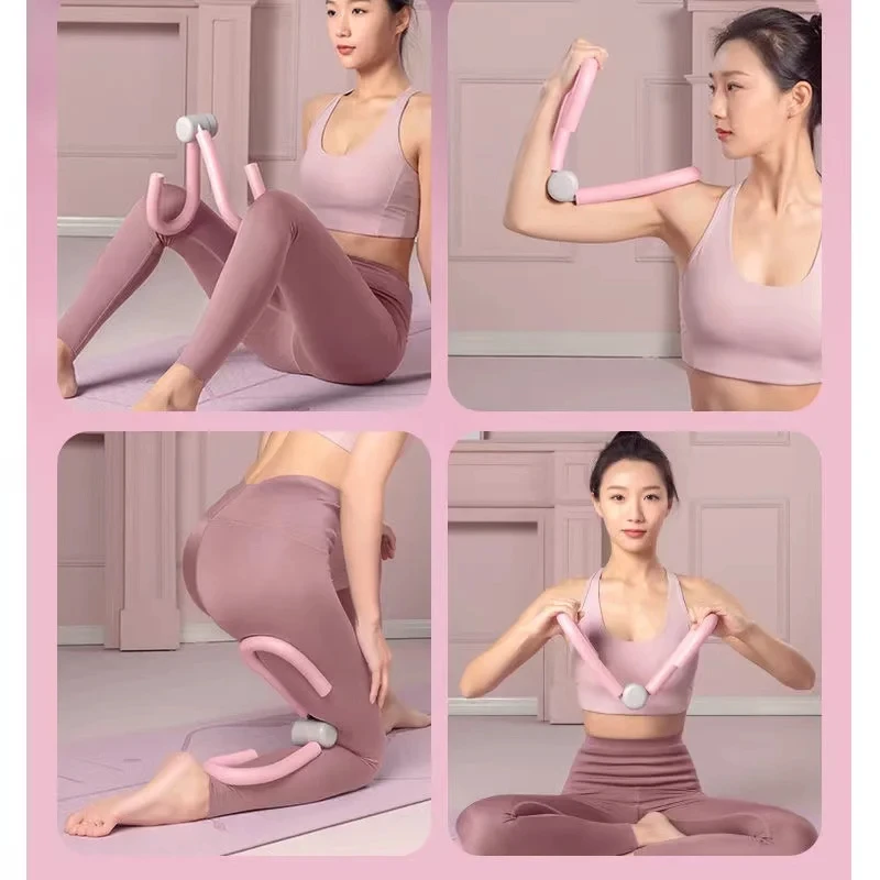 Portable Beautiful leg S-shaped Pelvic Floor Nuscle Buttocks Clamp Thick Leg Clamp Fitness Yoga Trainingleg Device