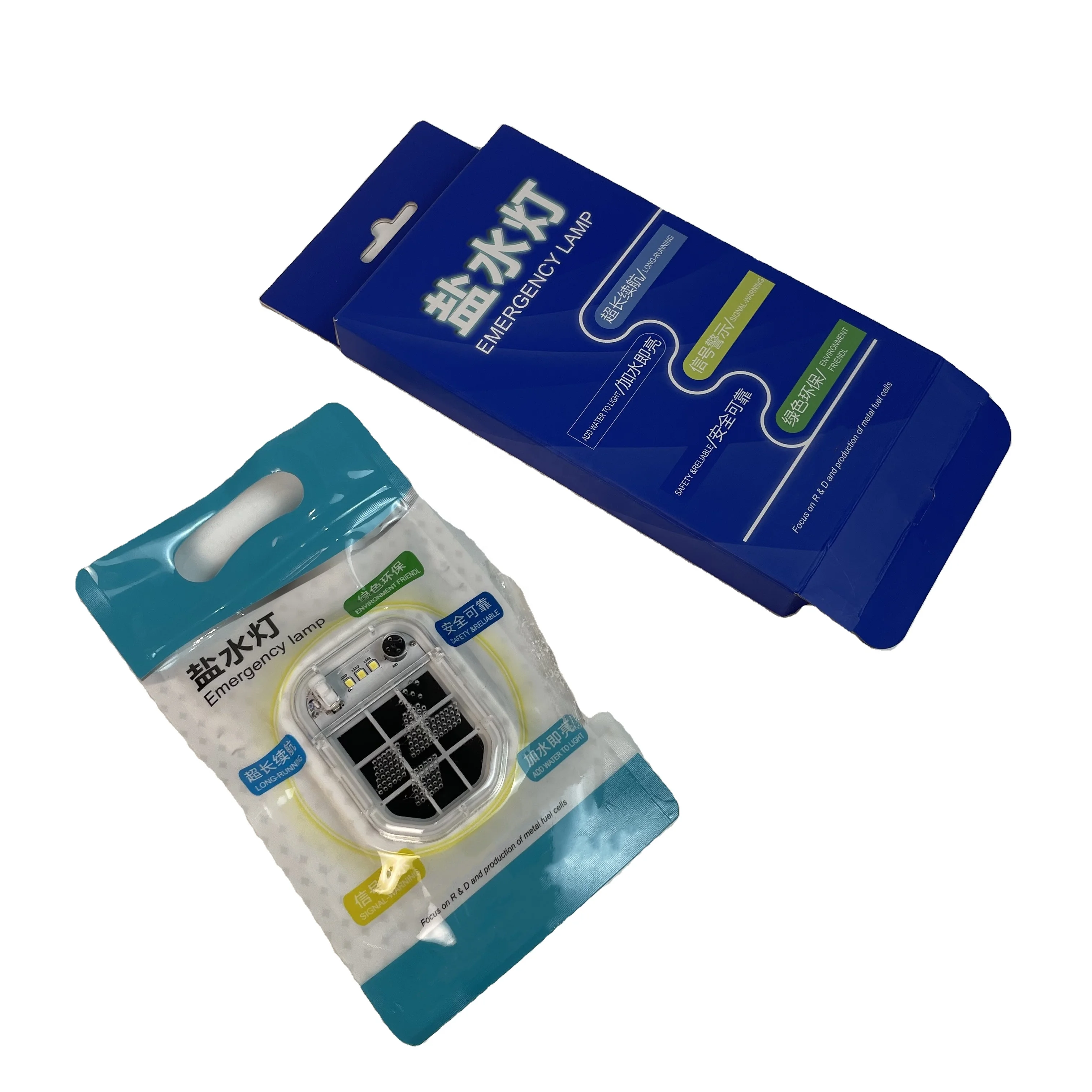 Trumony Aluminum For Battery Emergency Light Power Salt Lamb Electric Camping Light