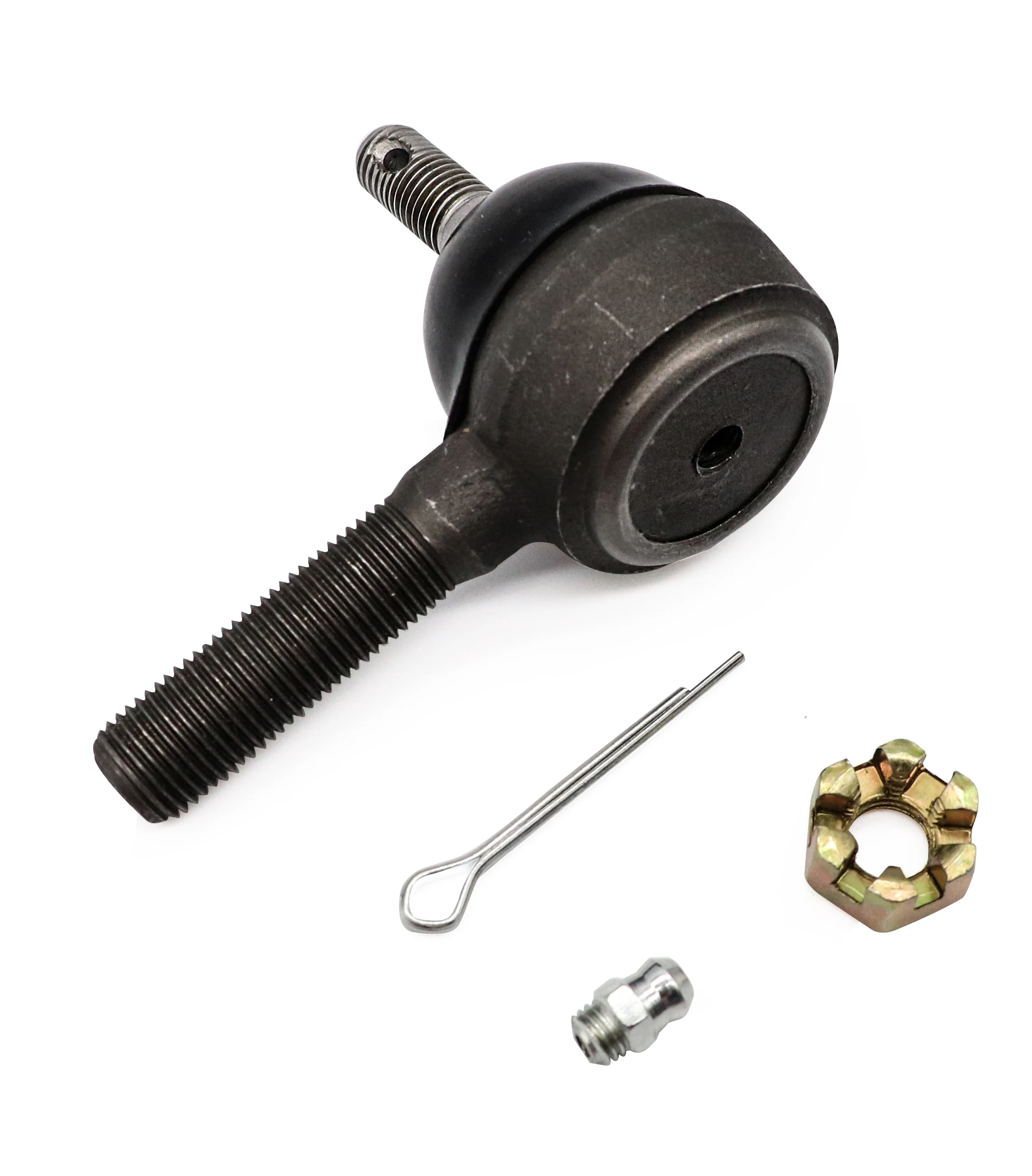 Golf Cart Thread Tie Rod End Rod End with Grease Ball Joint for Club Car DS G&E 1976-2008 Left Side(Drive Side#7540