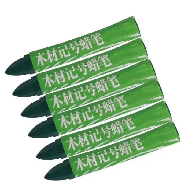 8 Colors Hexagonal Lumber Marking Crayon for Industrial Wood Painting Lead-Free