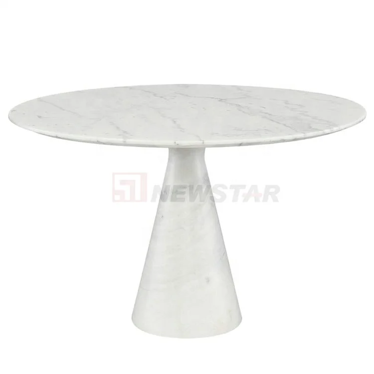 Modern Nordic marble round desk dining room Calacatta Violet customized natural kitchen dining table  6 chairs set new arrival
