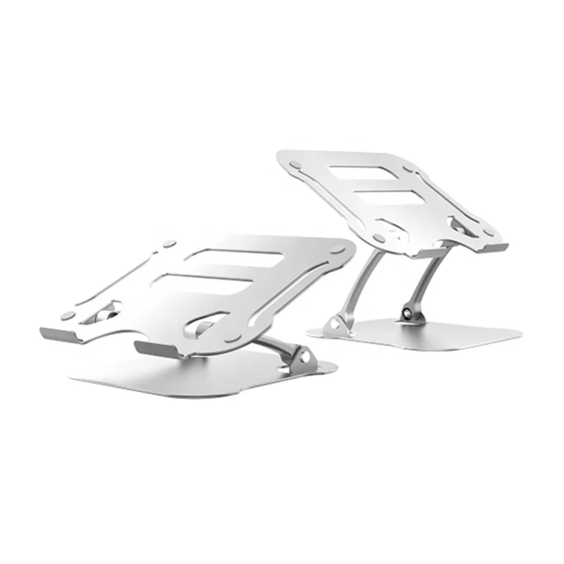Portable Aluminum Alloy Adjustable Laptop Stand for Notebook MacBook Computer Bracket Lifting Cooling folding Holder Non-slip