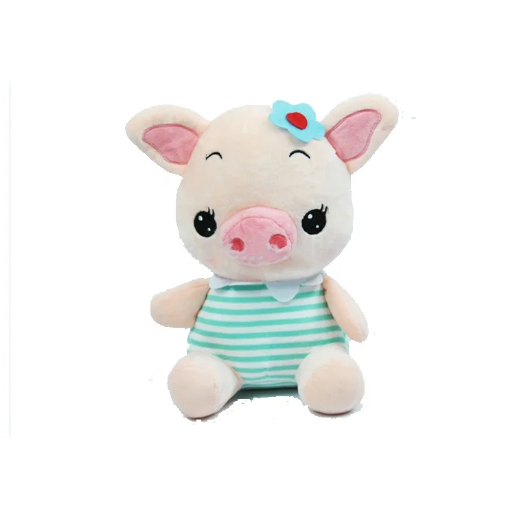 
Free sample low MOQ animated pink plush toys pig plush pig stuffed animals stuffed animal custom pig 