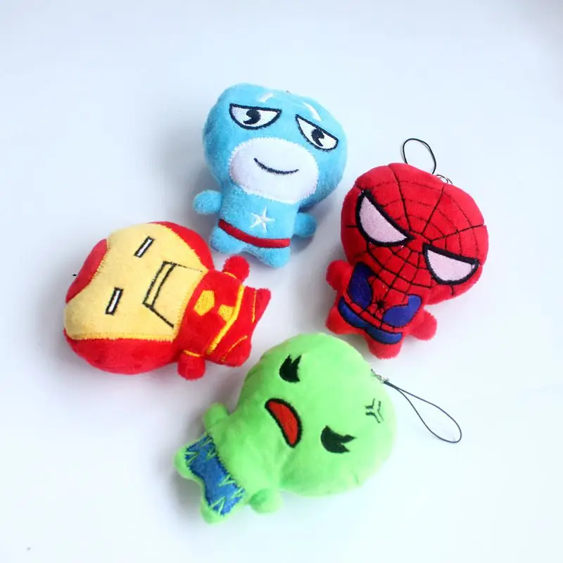 WJ 2023  Plush Dolls Stuffed Toys Iron Thor America Toy for Children Gift