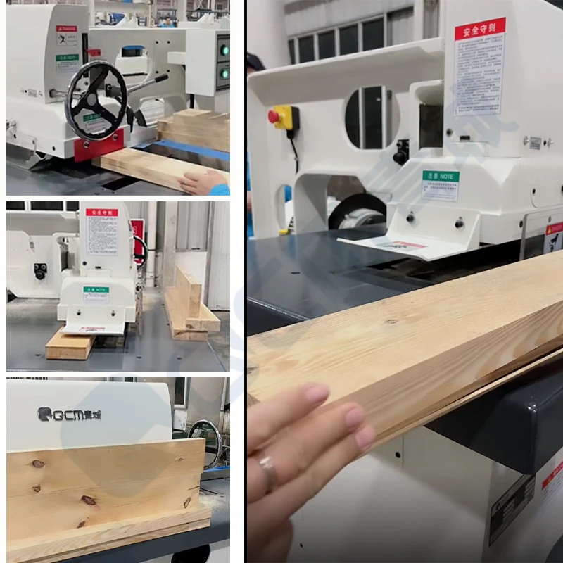 QMJ164A Single Blade Rip Saw Industrial Table Saw Bearing Aoke 6200Z Power Saws