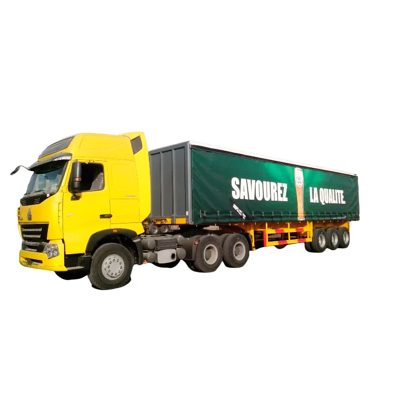 Hot selling high quality Tri Axle Side Curtain Semi Trailers with Good Price
