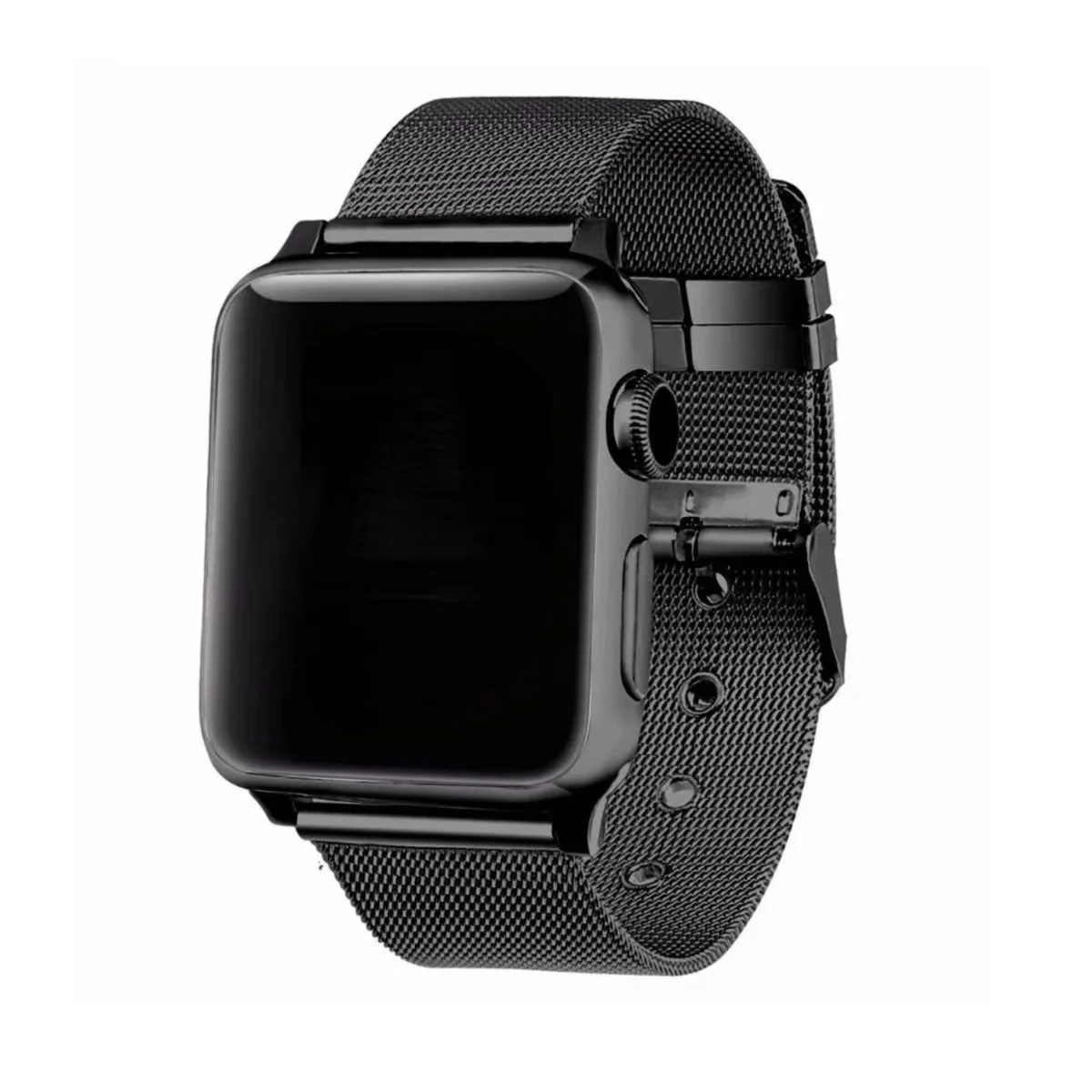 Роскошная Миланская петля 38 мм для Apple i Watch Series 7 6 5 4 SE ремешок из нержавеющей стали замена сетчатый металлический часов
