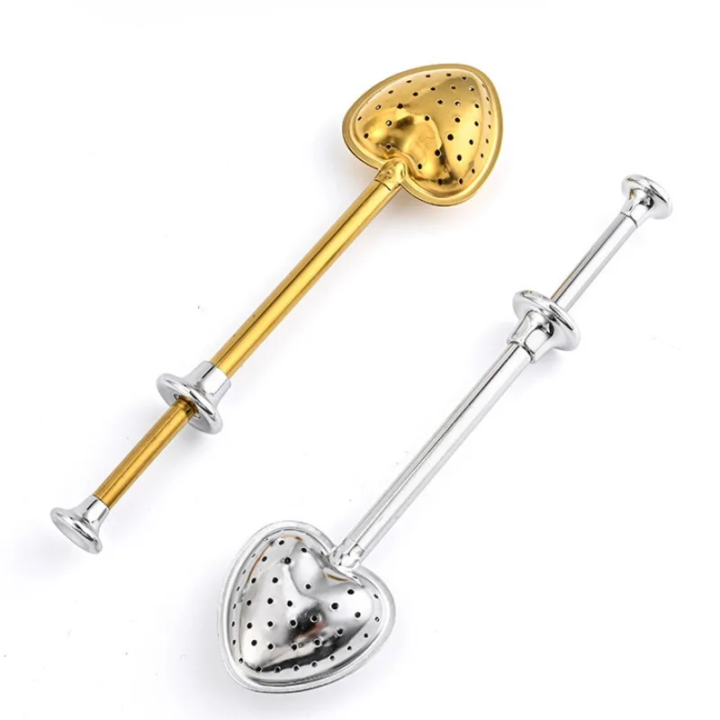 Direct Manufacturer Heart Tea Filter 304 Stainless Steel Tea Infuser for Loose Tea