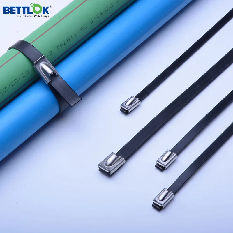 Customized Stainless Steel Self Locking Cable Ties With High Tensile Strength