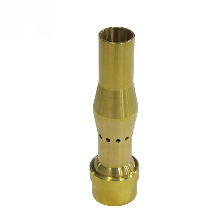 Factory supply full brass many branch jade chopstick shower nozzle 3d dry deck fountain nozzle