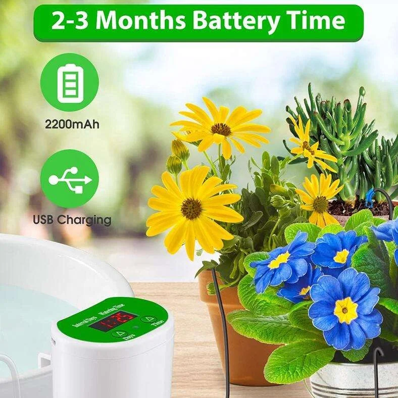 Hot-selling household timing watering smart irrigation automatic device gardening water artifact