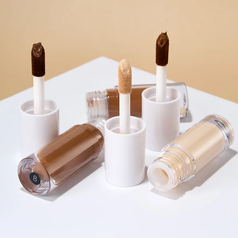 Жидкий тональный крем 8 цветов стойкий консилер для макияжа Maquillaje лица макиагем масло-контроль многофункциональный