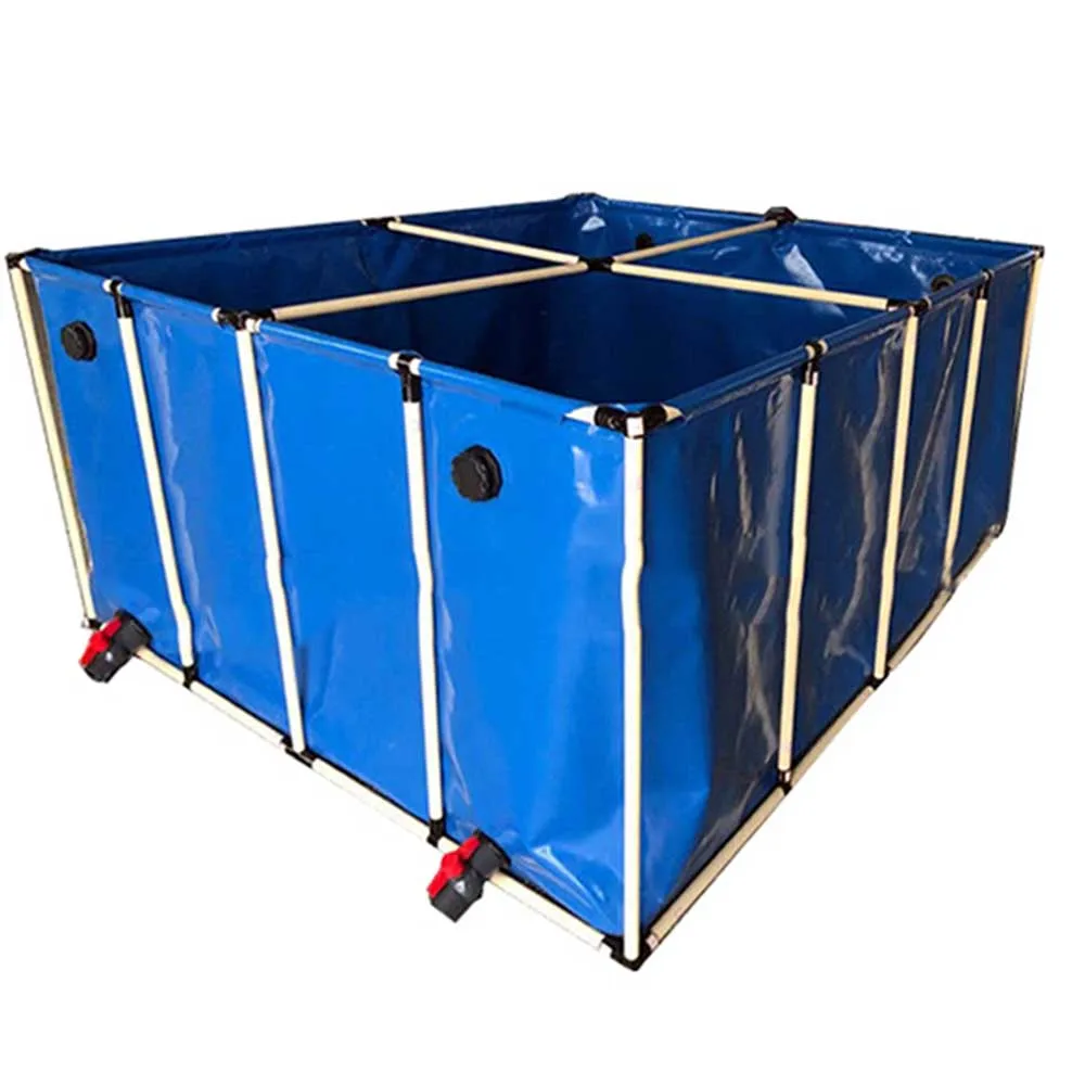 Customized Professional Good Price Of Custom Color Pvc Tarpaulin Salt Pan Waterproof Covers Blue Top Container Online Tarpaulin