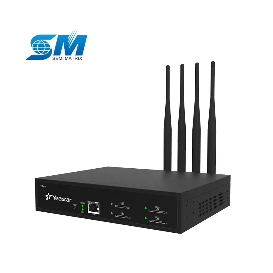 Новый оригинальный шлюз Yeastar TG серии VoIP GSM / WCDMA 4G LTE