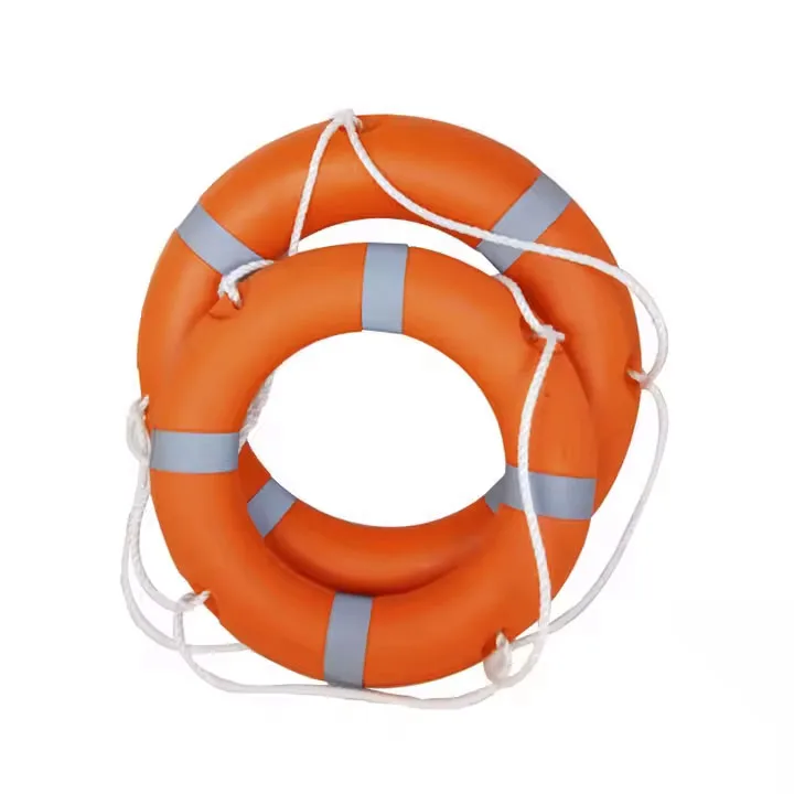 High Quality 2.5kg & 4.3kg HDPE Plastic Float Life Buoy Ring Manufacture Water Rescue Safety Foam Material