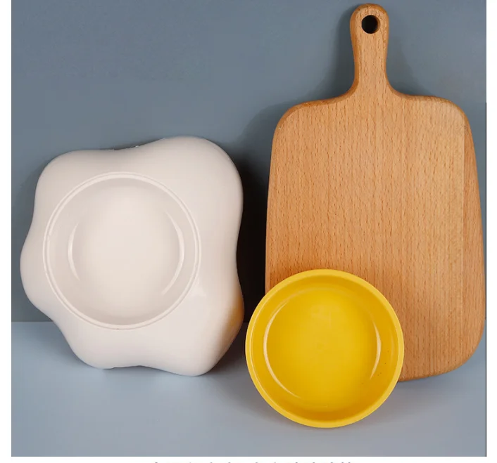 Easy to clean biodegradable pet bowls bulk cat food and water bowl