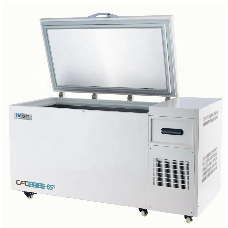 Horizontal refrigerator minus 80 degree  freezer price laboratory ultra low freezer medical