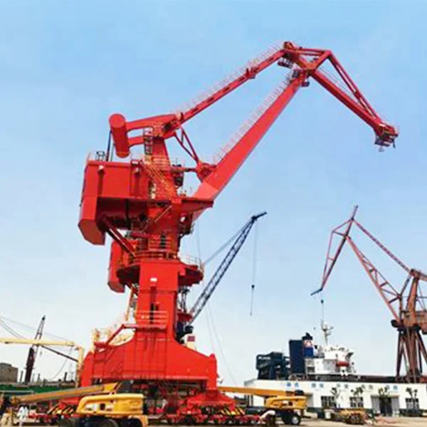 25 ton mobile harbour portal crane with port and shipyard portal