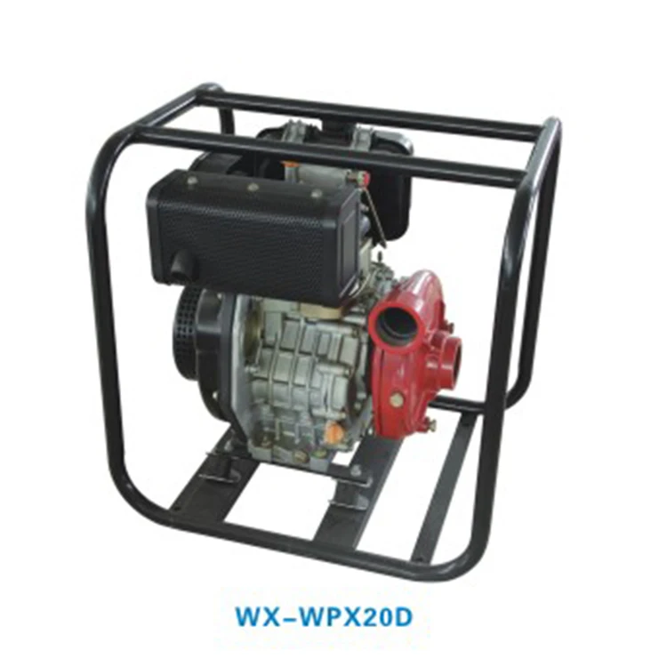 Diesel Water Pump WX-WPX20D 2inch with Diesel Engines 178F Iron Water Pump Fire Water Pump