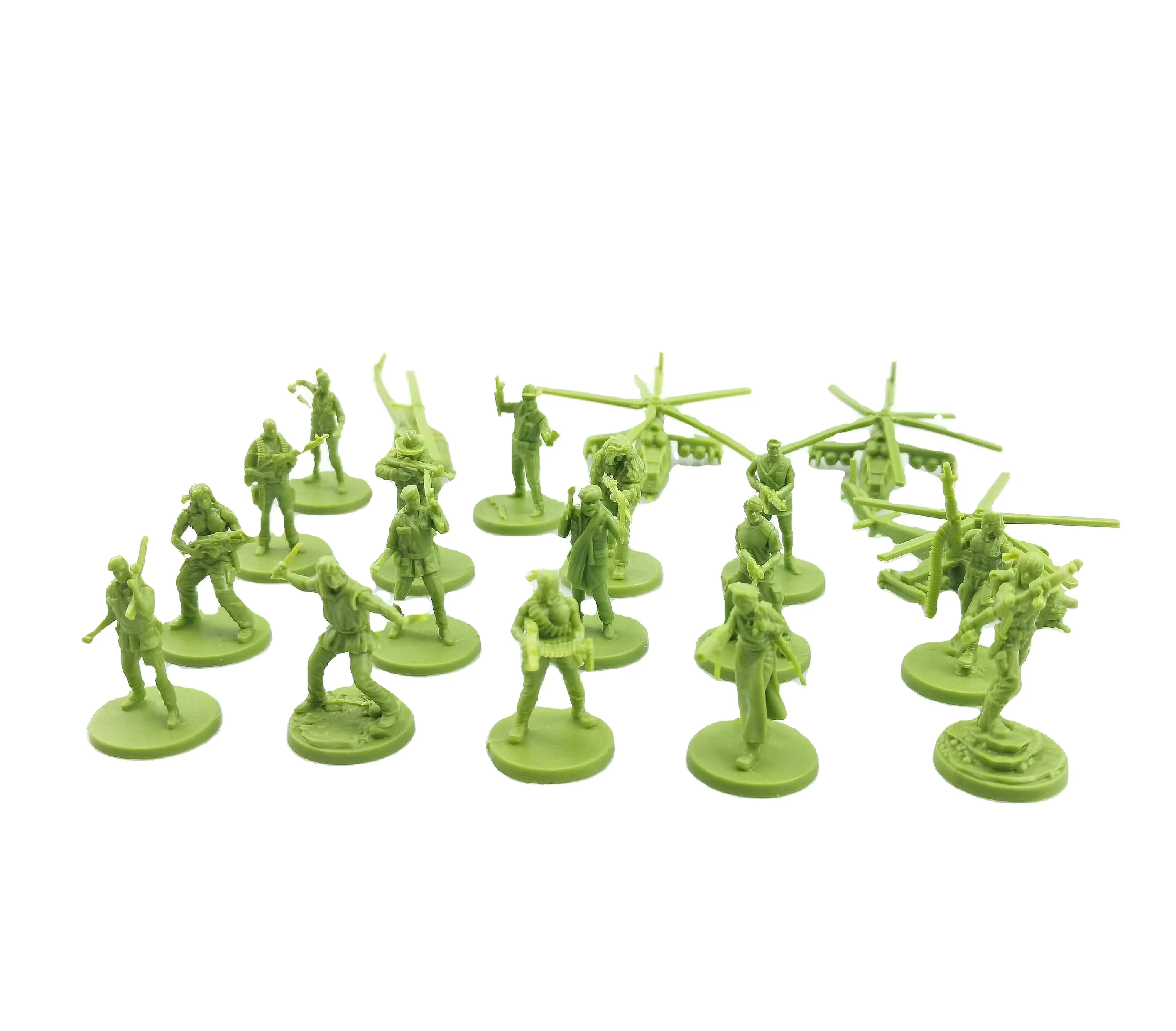 Custom War Game Plastic Miniatures Figurines Pvc Miniatures Resin Miniatures Plastic Animal Figurine