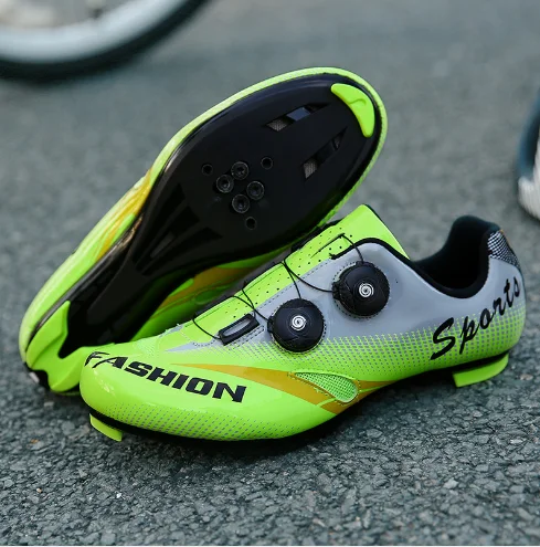 
Green Fashion Bicycle Shoes Road Bicycle Shoes 