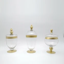 Amazon Sale Candy Bowl Clear Sugar Jar With Lid For Room Or Office