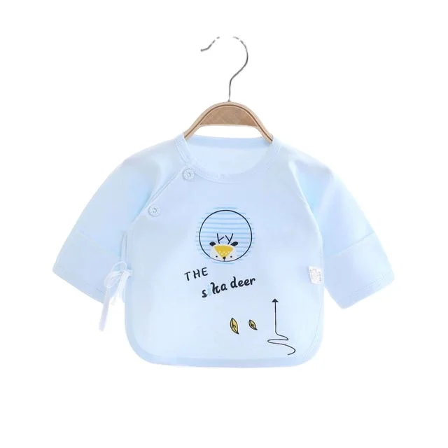 Хлопковая одежда для новорожденных 0-6 месяцев пальто куртка мальчиков и