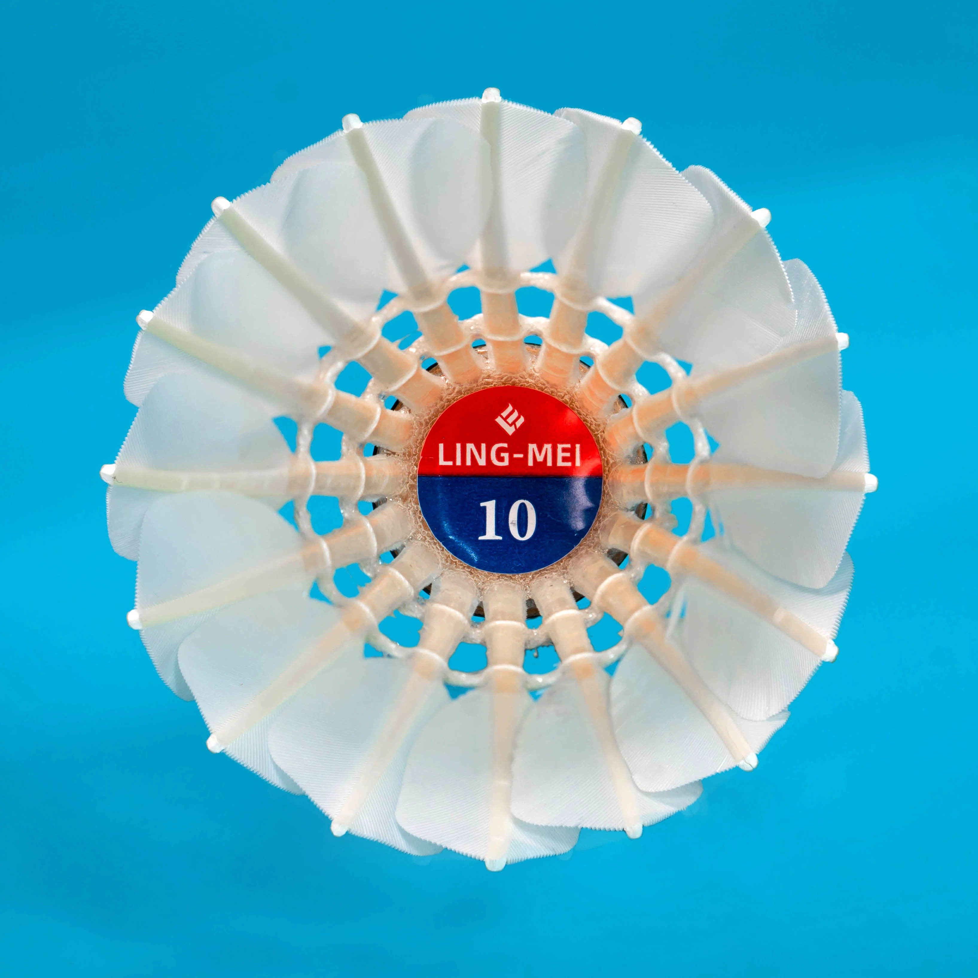 wholesale goose feather shuttlecock lingmei 10