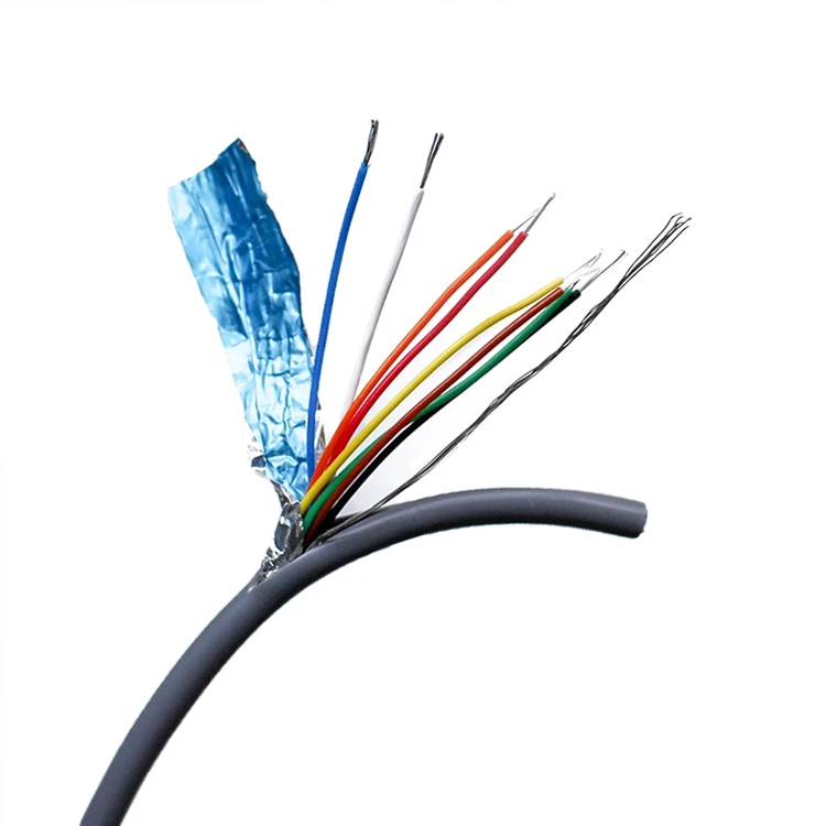 JiaHui awm 2464 cable 22awg 300v 24AWG 28AWG 26AWG awm 2464 shielded cable wire computer cable