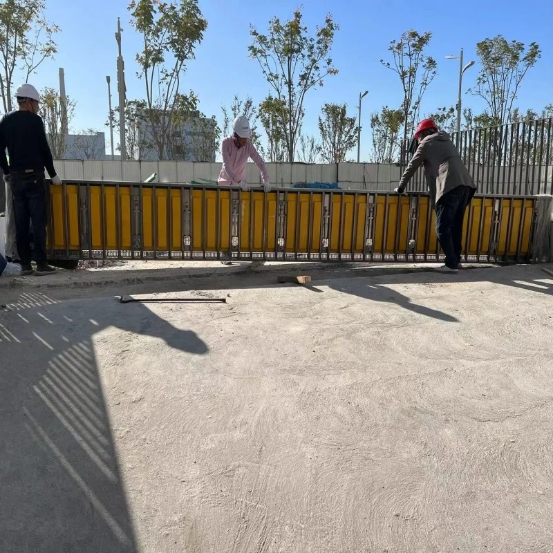 Automatic Flood Barrier Hydrodynamic Flood Gate Underground Garage Water Retaining Wall