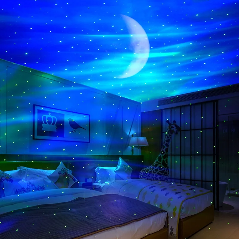 Smart Home Night Lights Aurora Starlight galaxy Projector Light Party night light projector with remote control star projector