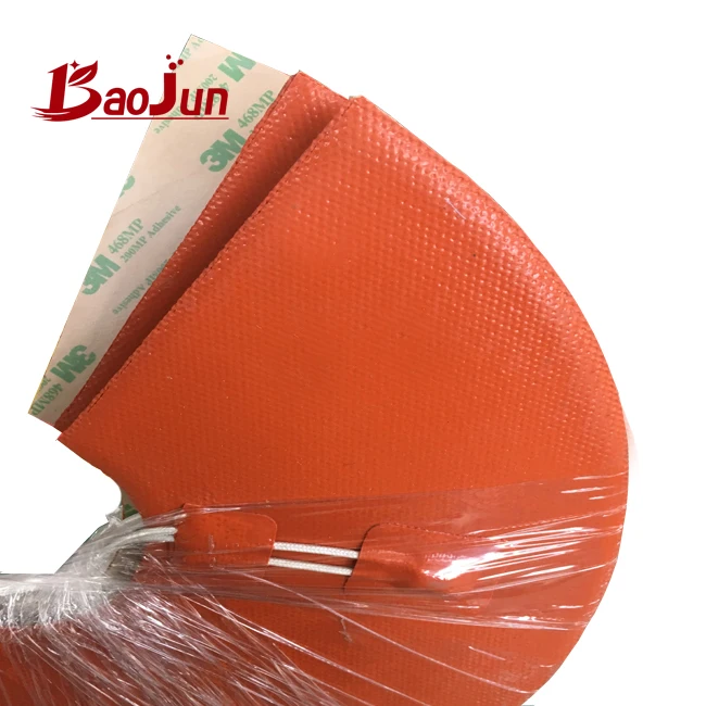 Electric Silicone Rubber Heating Band 12V Heat Plate with Plug Heater