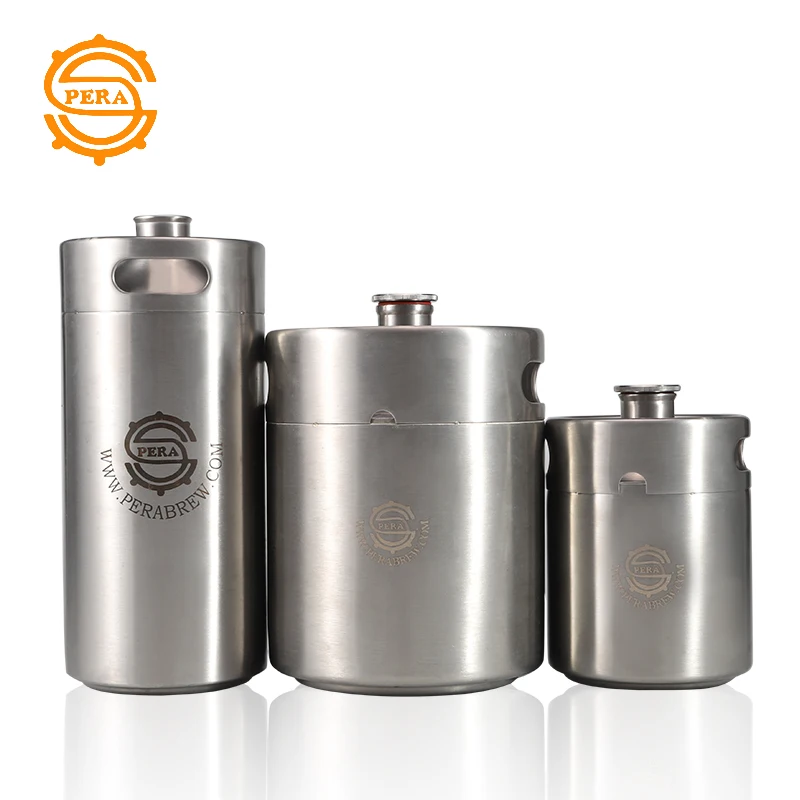 Hot Selling  2L/3.6L/4L/5L Stainless Steel Beer Keg/Growler