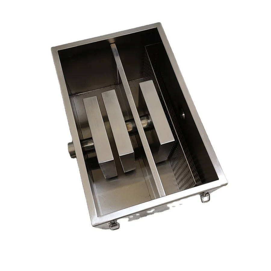multi-stage grease trap Oil water separator Stainless steel grease trap for kitchen