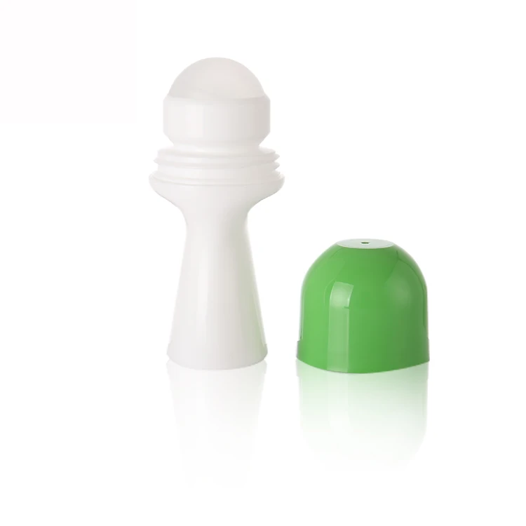 Custom 30ml 50ml 60ml luxury high quality empty plastic tube roll on bottles deodorant containers for sale