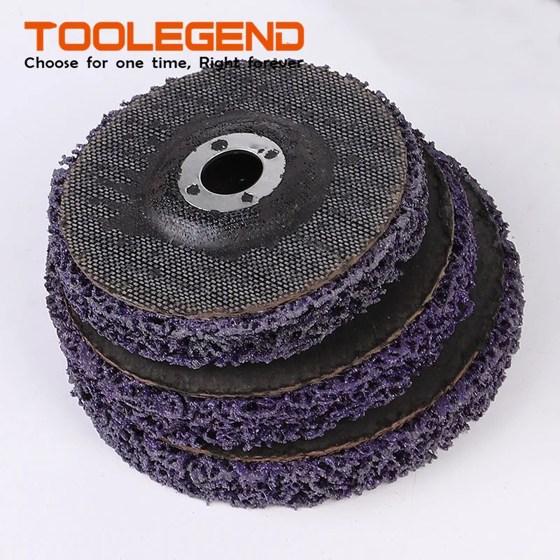 Clean strip disc for Rust Paint Removal Blue 2 inch 20mm Silicon Carbide Stripping Disc