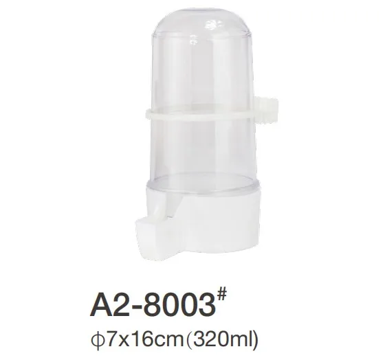 Rabbit Hamster Drinker Bottle Small Animal Water Drinking On Cage Outside Color box package 500ml 800ml Pet Drinking Bottle