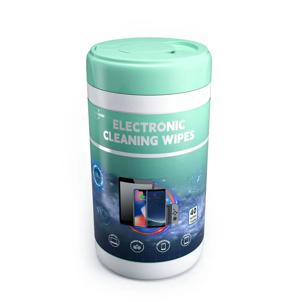 OEM ODM 2024 New Design 40pcs Electronic Device Cleaning Wipes in Barrel